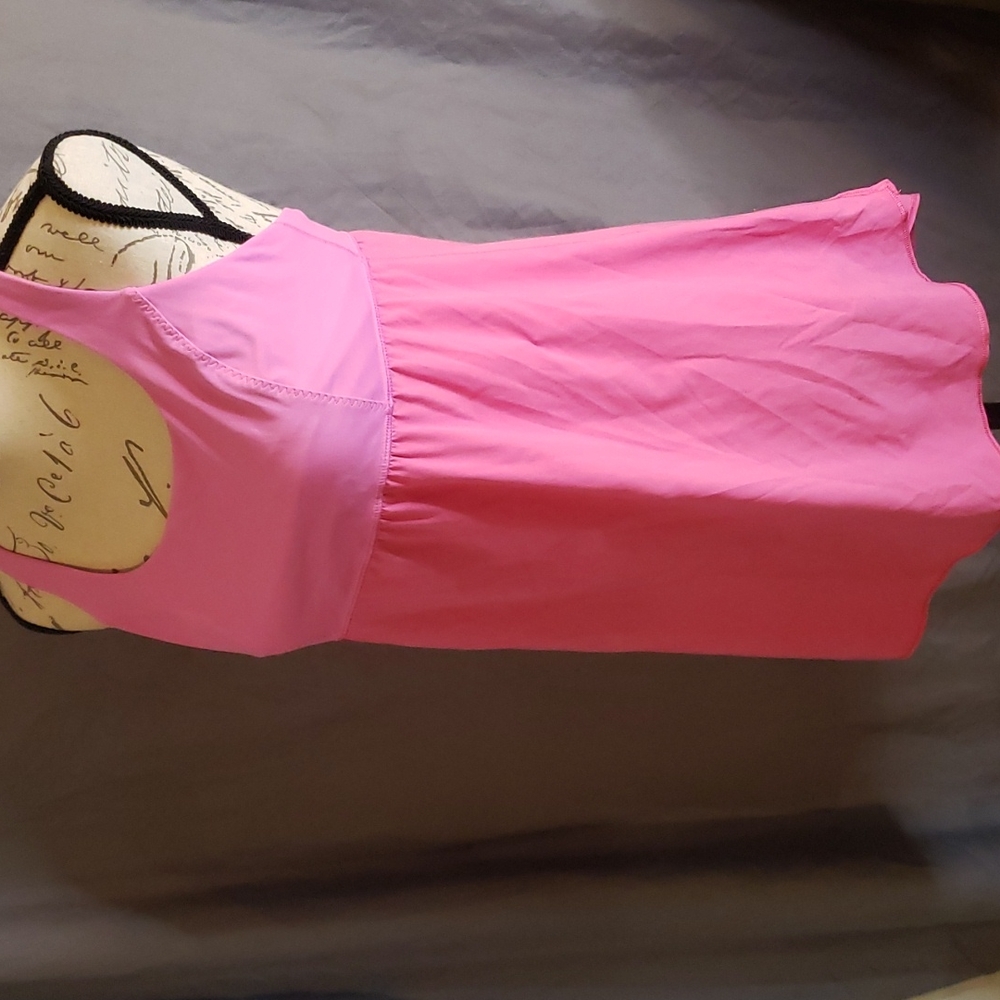 Lululemon pink tanktop size 12